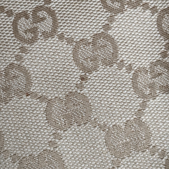 Gucci Web Handle Canvas Tote Pink/Blue - Picture 7 of 15